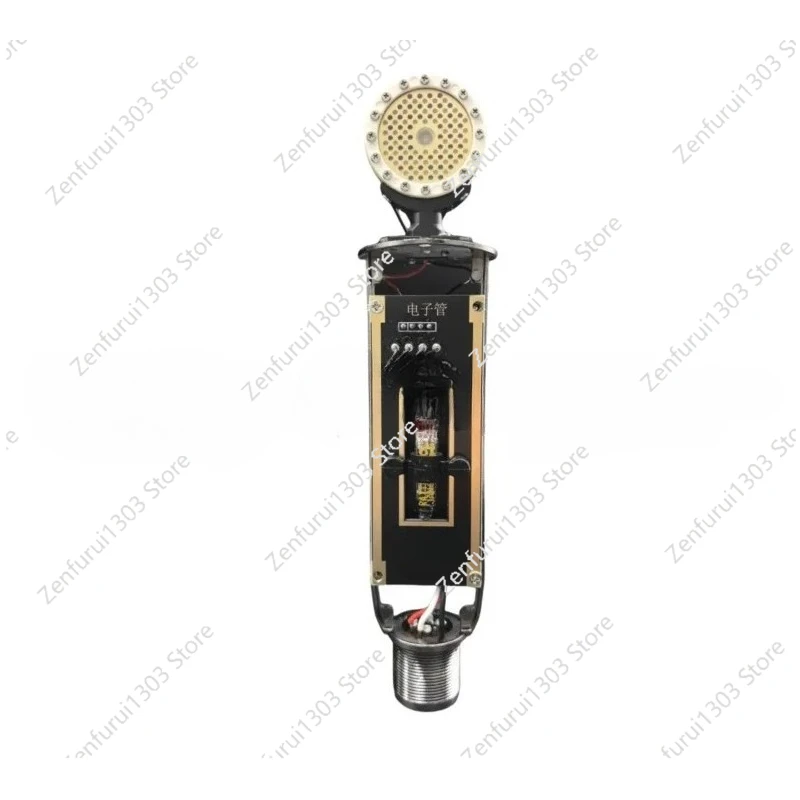 Professional grade TF51 handmade electronic tube large diaphragm condenser microphone 34mm double-layer copper plate structure