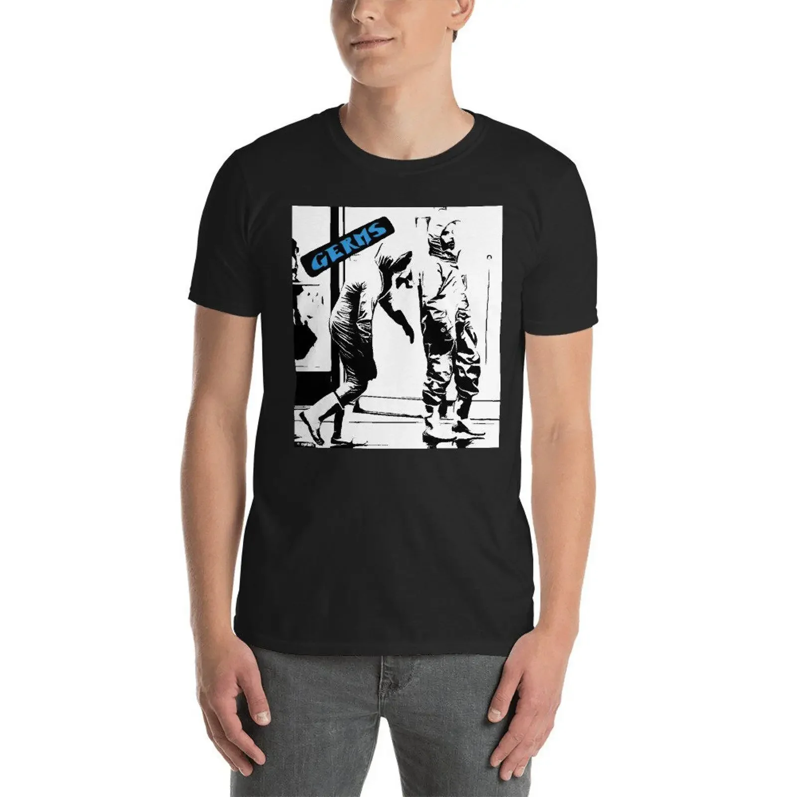 Another germs  T Shirt vintage Washed Stylish Soft Unisex designer clothes Comfortable Casual graphic Stretched Slightly
