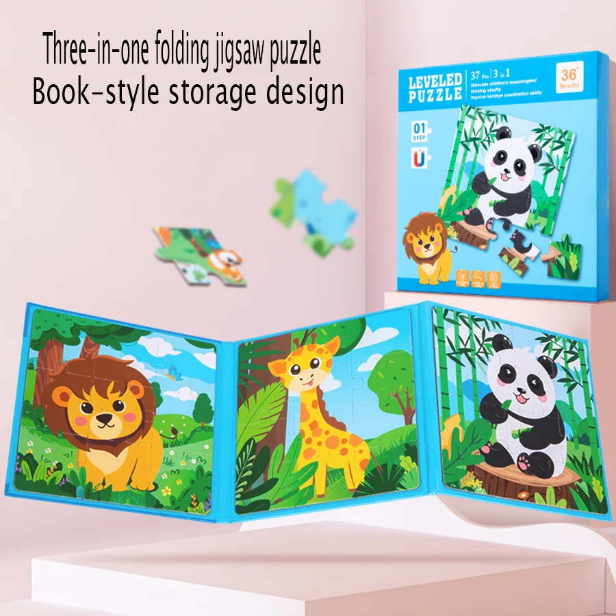 자석 퍼즐 장난감. 어린이의 손-뇌 유연성 운동, 상호작용적인 부모-자녀 게임, 어린이를 위한 선물