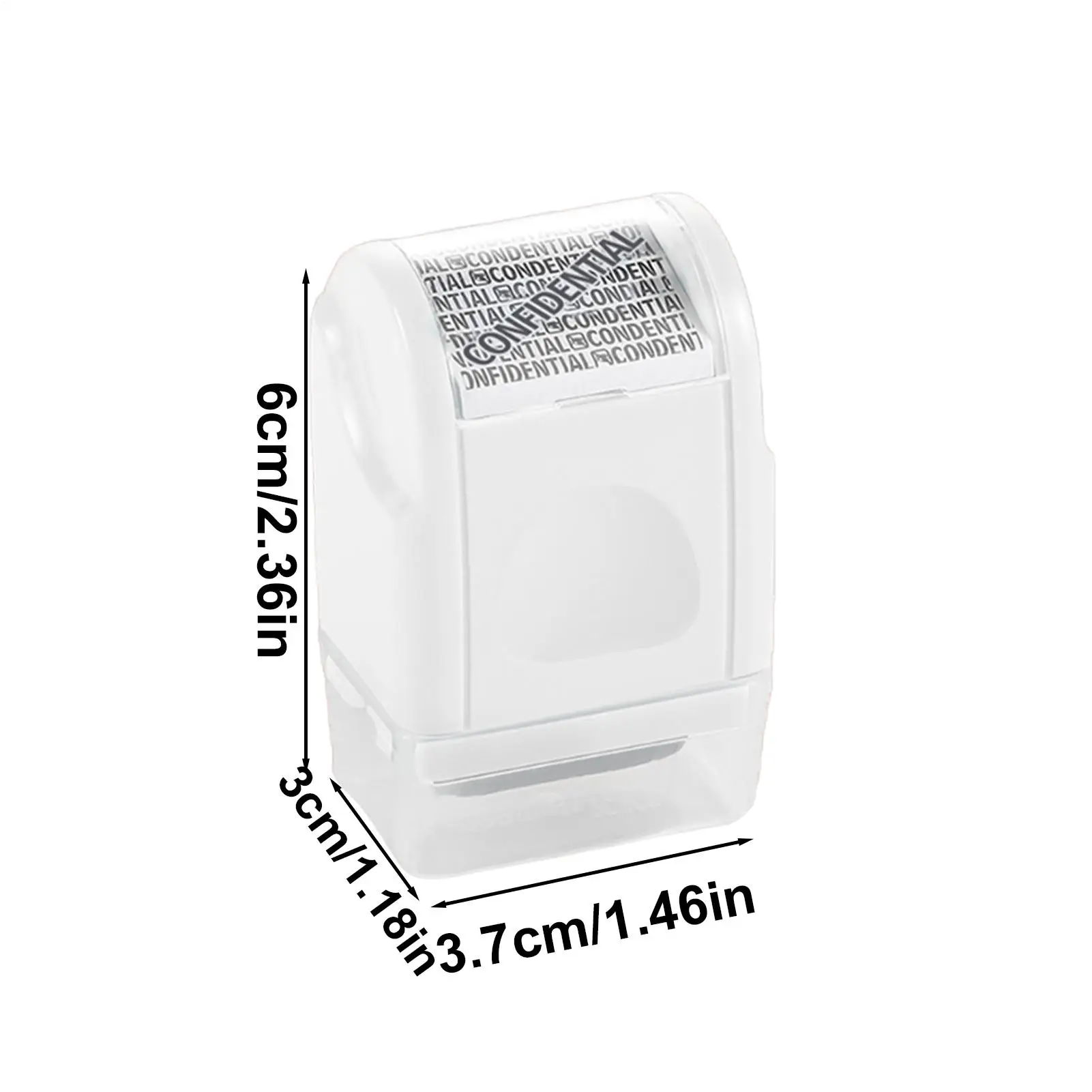 Guard Your ID Stamp Roller Address And ID Blocker Anti-Theft Confidential Roller Stamp For Mailing Writing Documents Washing