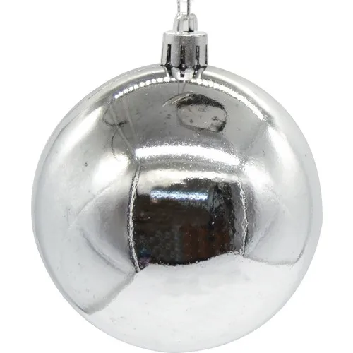 Event Party Store Christmas Silver Ball Single Tree Ornament Medium 18 cm