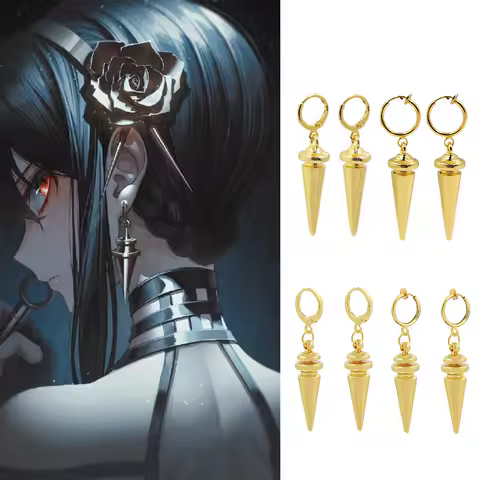 Yor Forger Cosplay Ear Clips Anime SPY×FAMILY Drop Earrings for Women Men Jewelry Accessories Prop Gift