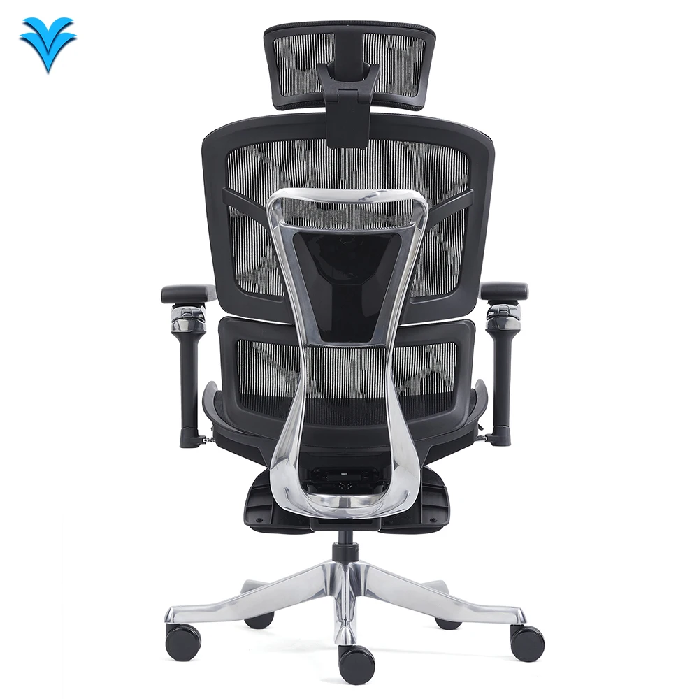Heavy Duty 6D Armrests High Back Swivel Computer Chair Mesh Gaming Chair Ergonomic Mesh Office Chair with Footrest