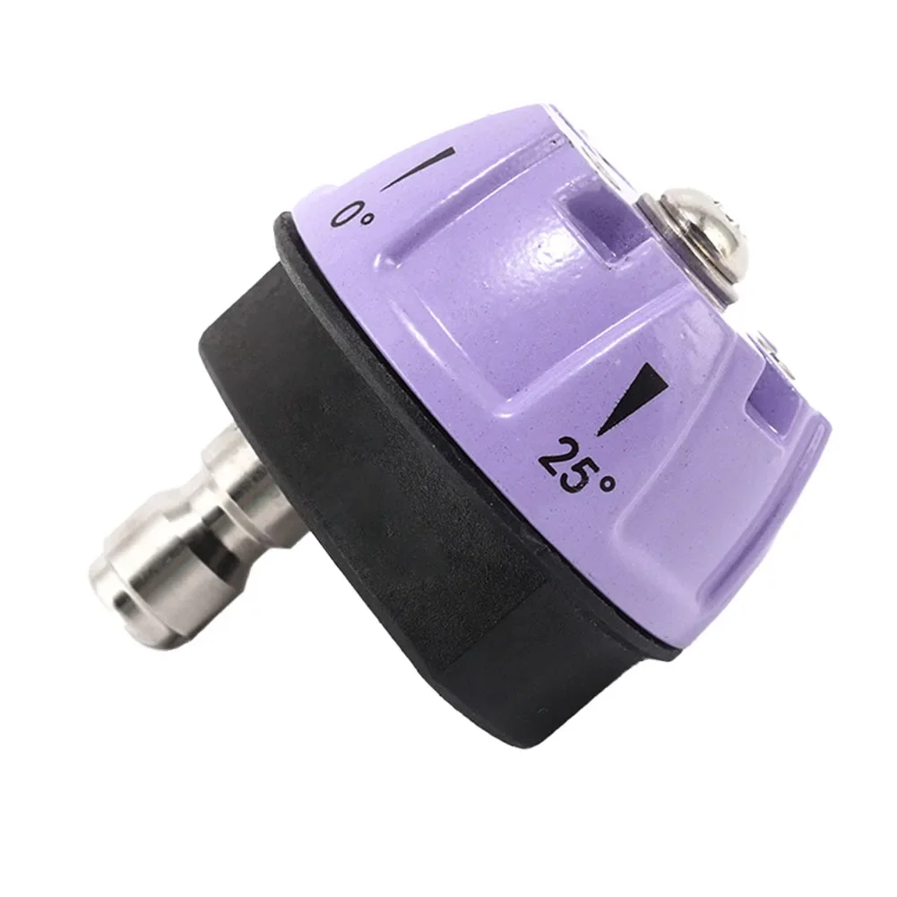 

Car Wash Cleaning Equipment Purple High Pressure Nozzle Five-position Nozzle Easy To Use High Universality Fitment