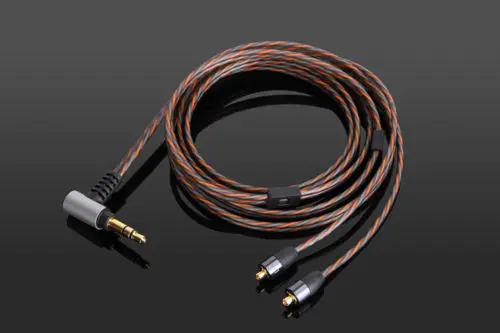 FiiO FH3 FX15 JD7 FDX FH15 FH9 FH5s Pro FF5 FH11 FA7S 헤드폰 MMCX용 업그레이드 오디오 케이블, 3.5mm