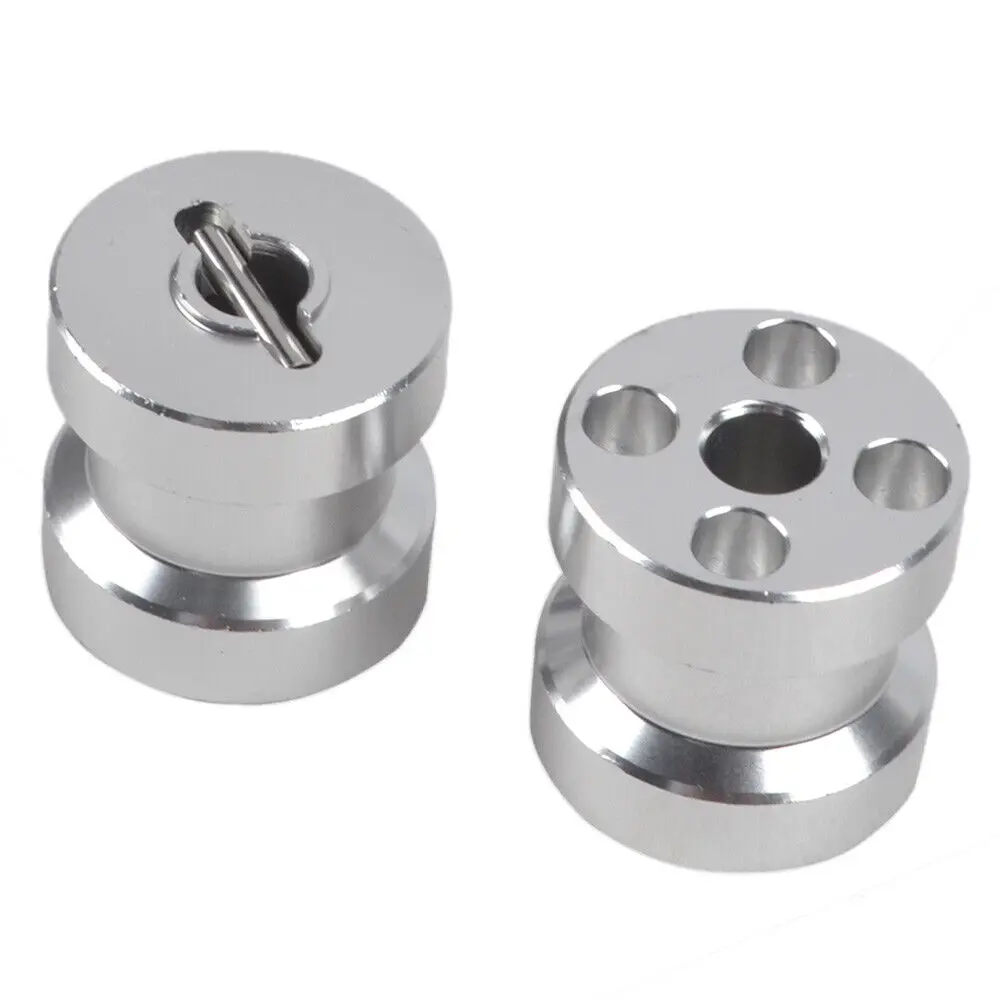 Aluminum Rear Wheel Adapters for Tamiya Wild One FOX Super Hornet Grasshopper II