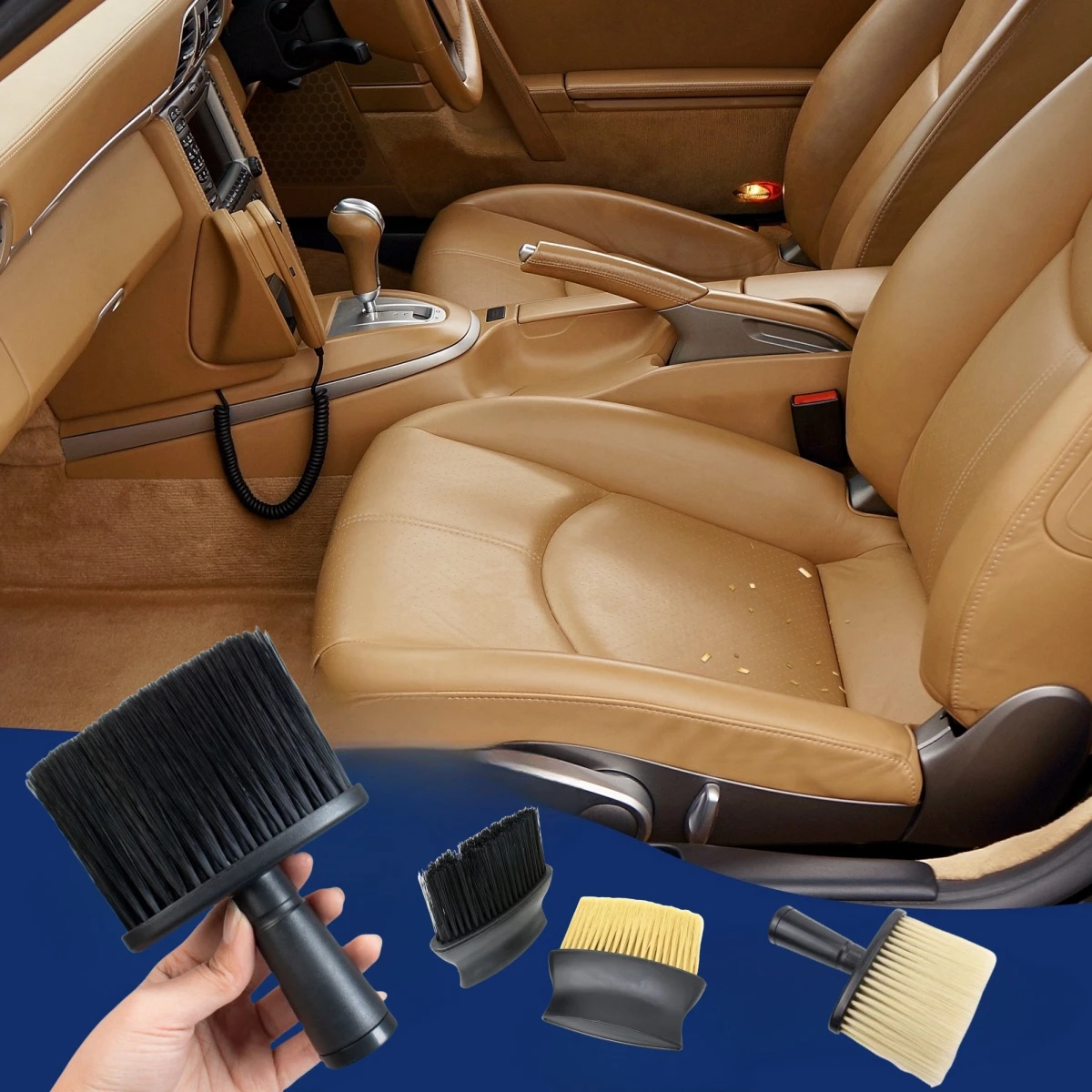 

2 шт./упаковка, щётки для пыли в салоне автомобиля