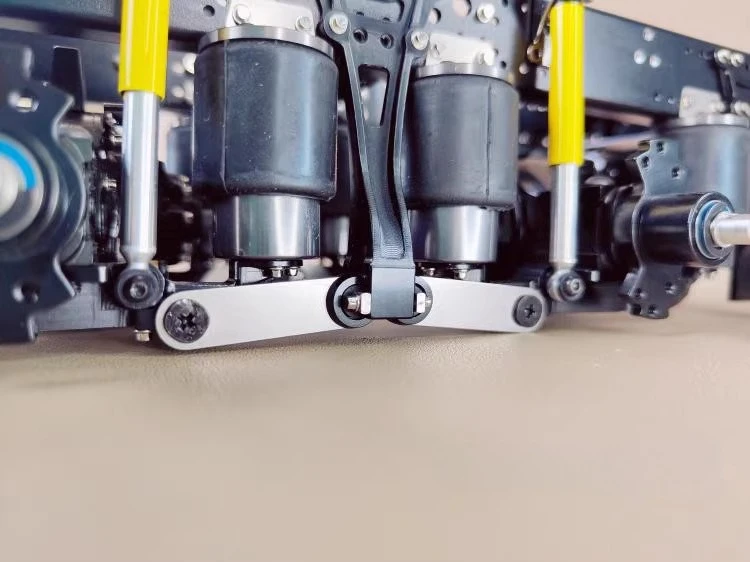 8 airbag luchtvering systeem Voor 1/14 Tamiya RC Truck Trailer Kipper Scania Benz Actros Volvo MAN DIY Onderdelen