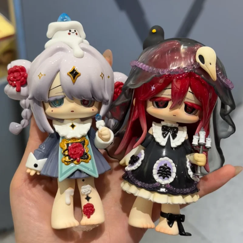 

В наличии Missy Sweet Mourning Lolita Crow Paradise Series слепая коробка Mystery Box Caixa Caja куклы игрушка настольный орнамент подарки для девочек