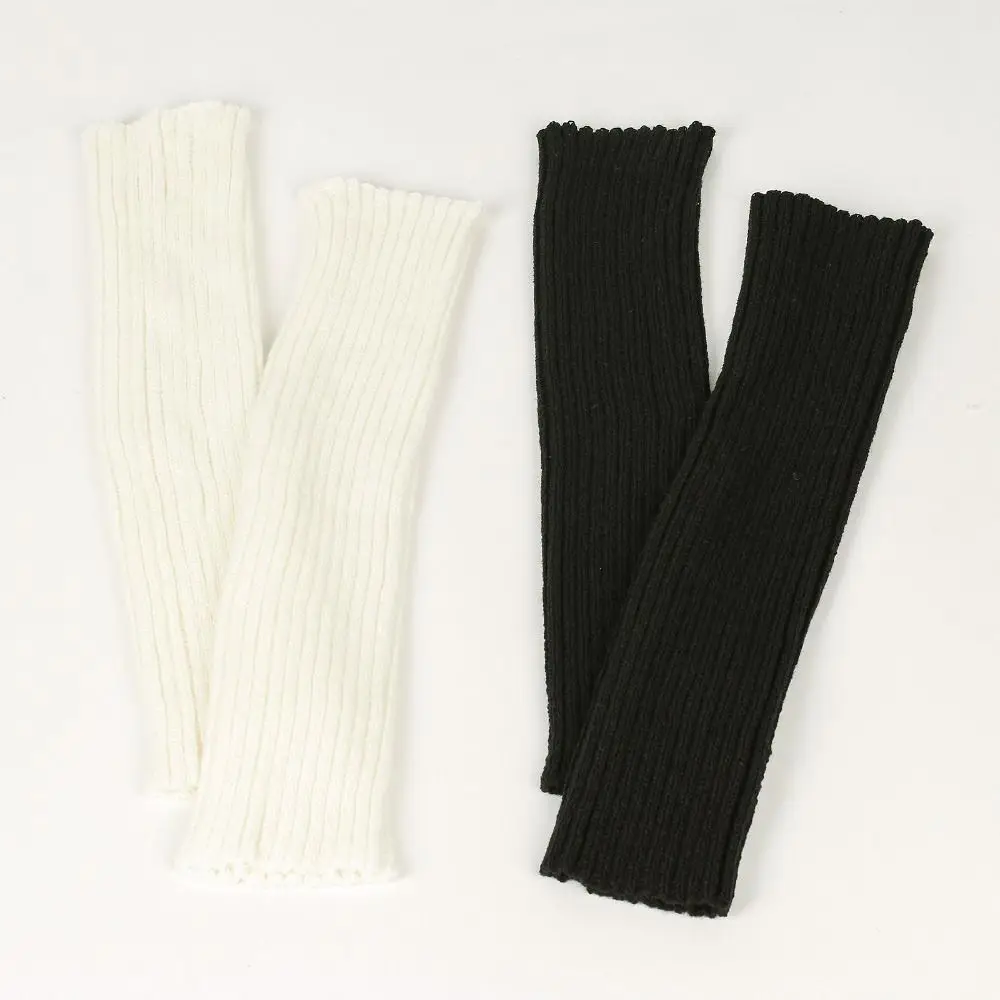 Halloween Costume Neon Ribbed Leg Warmers Harajuku Y2K Lolita Leg Warmer Party Sports Yoga Knit Long Socks for Women & Girls