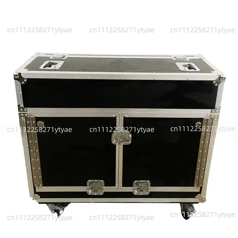 Folding Wing Flight CaseSystem Audio and Sound Equipment with Wheels