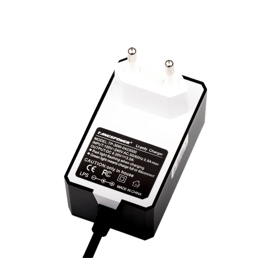 4.2V 3A 5.5*2.1mm AC DC Power Supply Adapter Charger For 1series 4.2V 3.7V 3.6V 18650 Li-ion Li-po Battery High quality