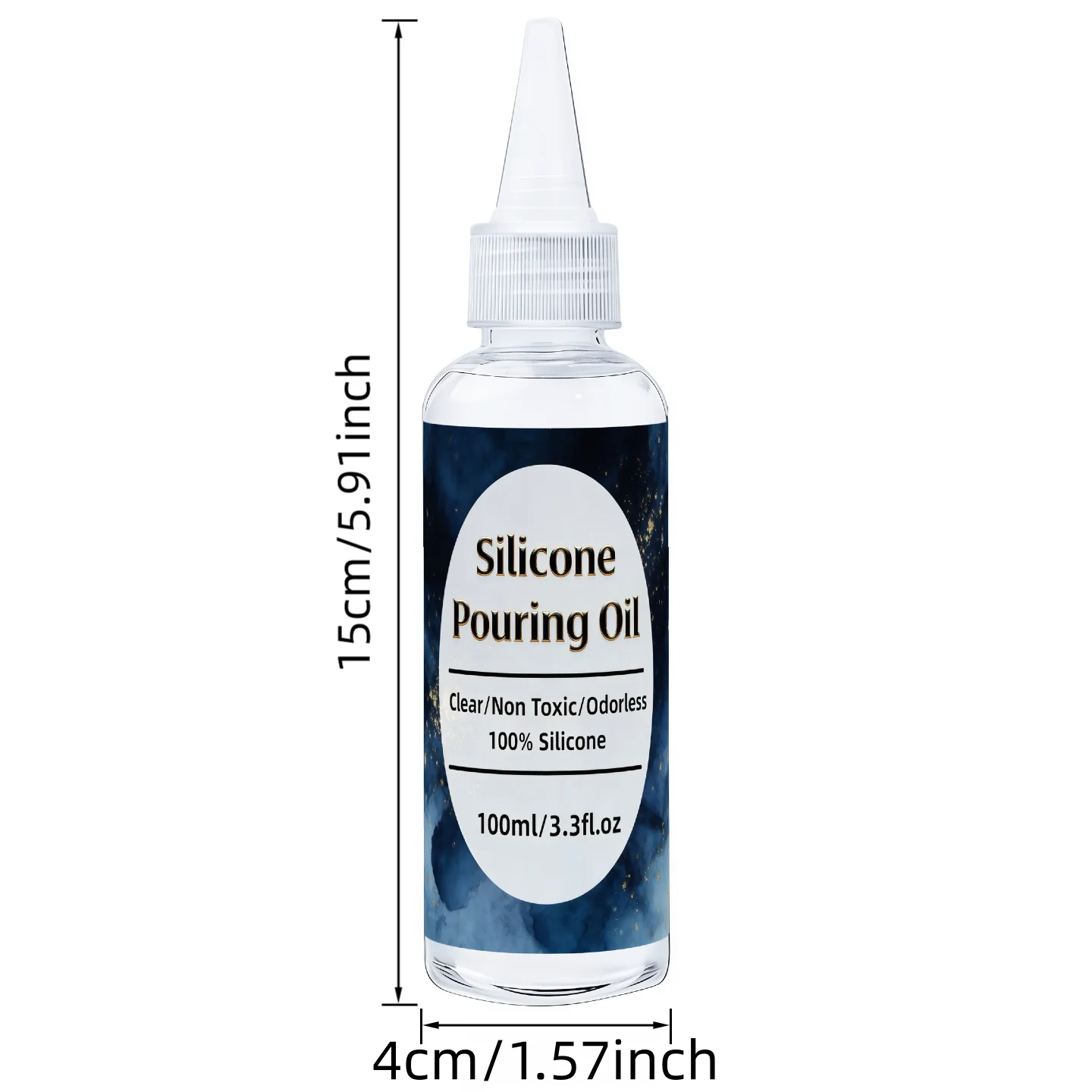 3.3oz/6.76oz silicone Pouring - Resin Art Pouring recension och pris