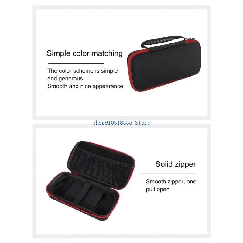Hard Shell Travel Shockproof Water Resistant For RG556 Gaming Console Spill Proof Storage Organizers Carrying Bag