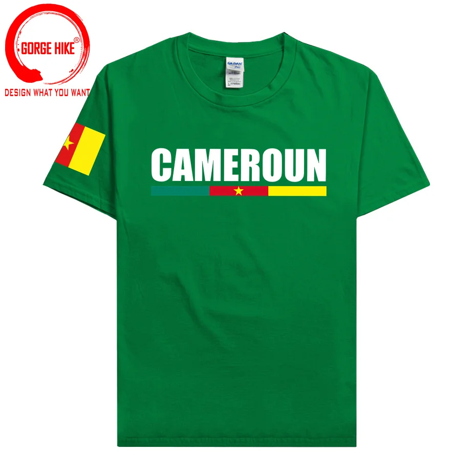 Cameroon Flag T Shirt Men Fashion 2024 Jersey Nation Team T-shirt Clothing Tees Country Sporting CMR Cameroun Cameroonian tshirt