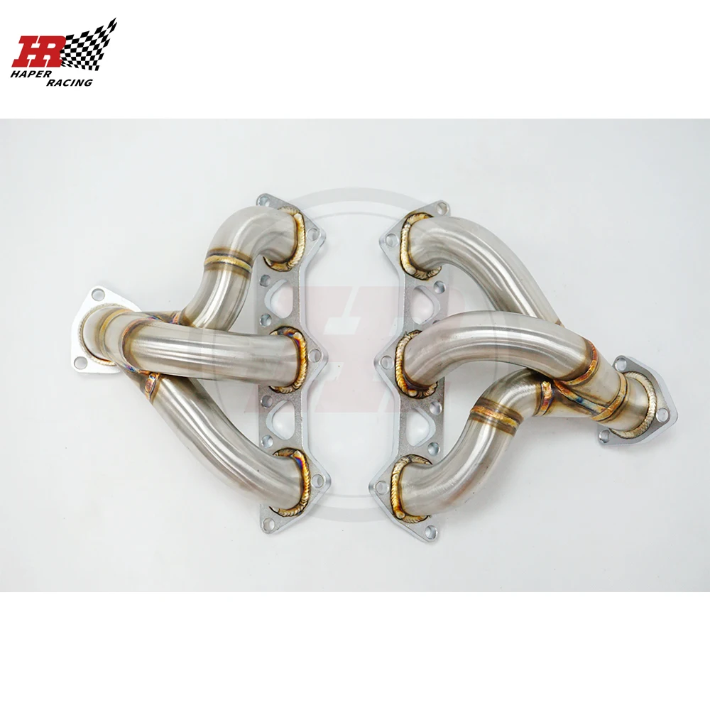 HP RACING SS304 42MM GT2 Sport Exhaust Manifold For Por Sche 996 997 Turbo 2000-2016