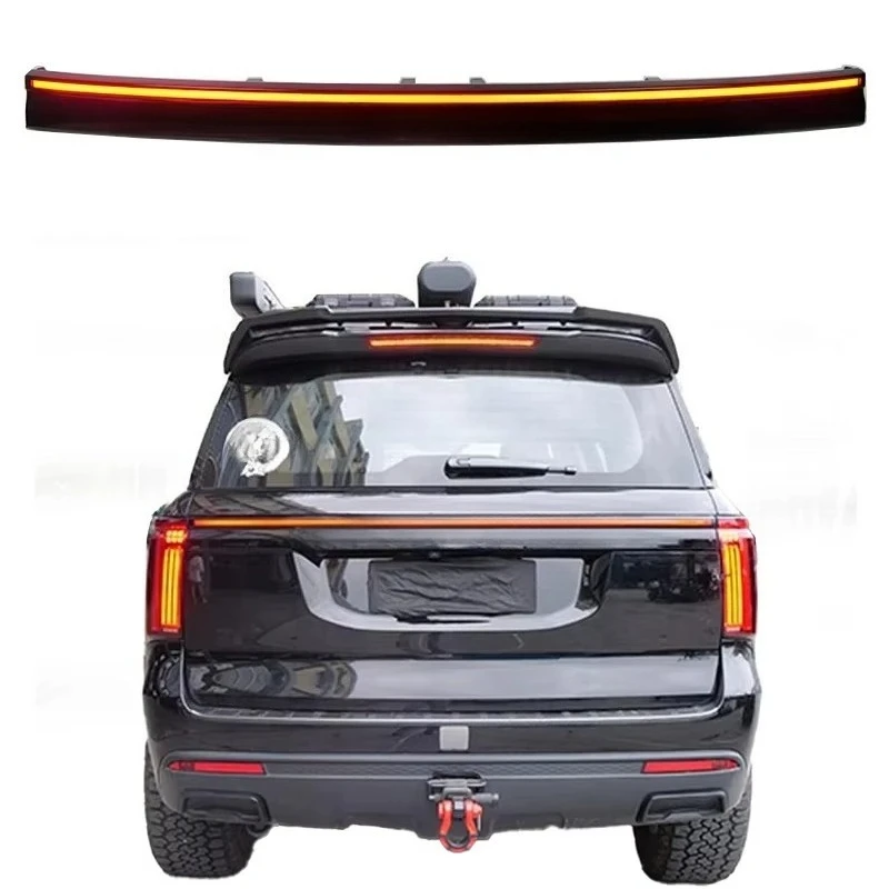 LED Rear Door Trunk Lid Tail Light For GWM Hover Haval H5 2023 2024 Brake Lamp Connector Tail Lights Reflector Taillights