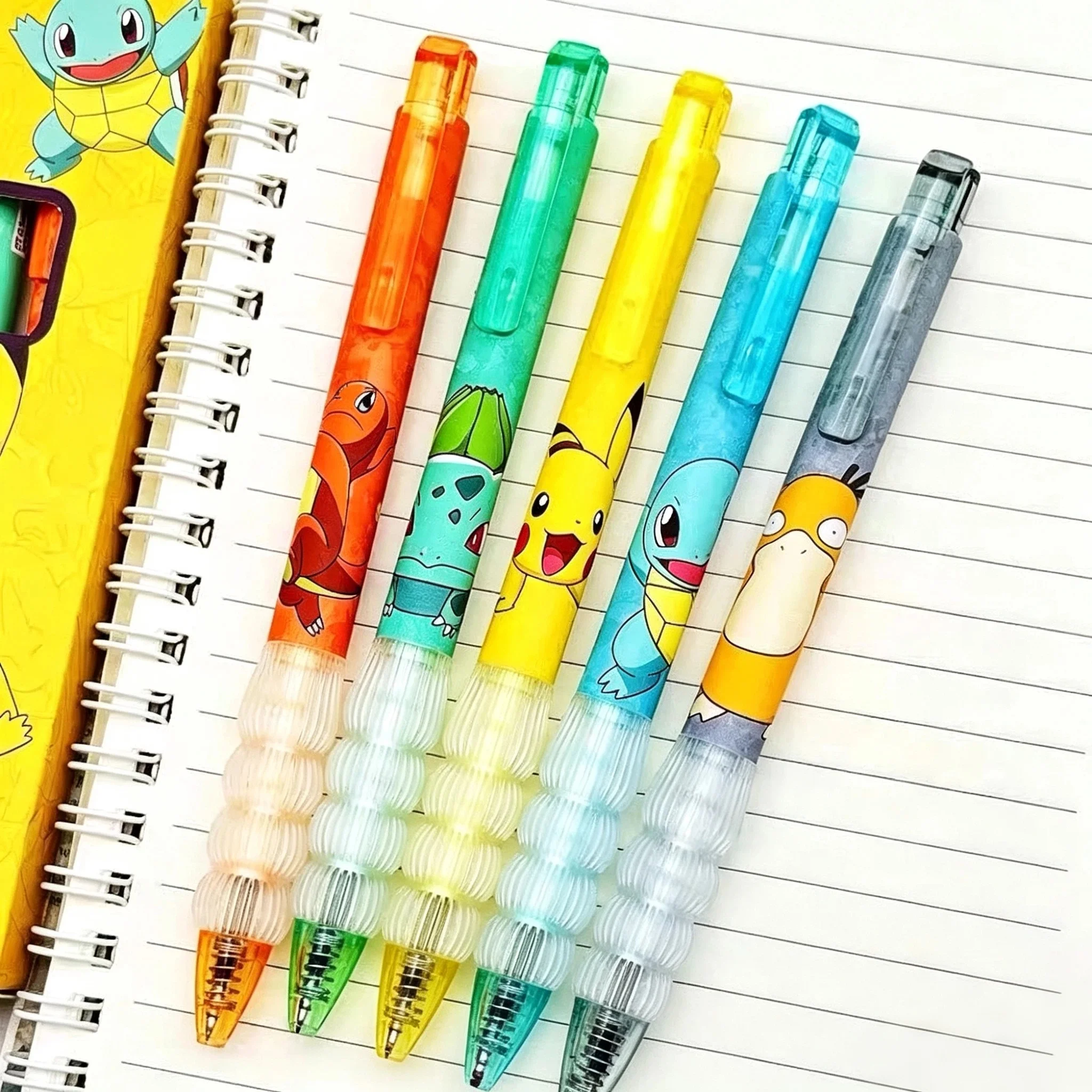 Calligraphy Pen Set - مجموعة أقلام كرتونية لطيفة بتصميم أنمي،