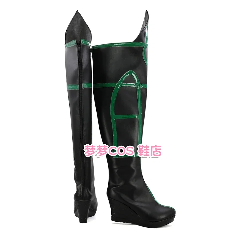 

DY20Ragnarok Hela Сапоги для косплея Обувь на танкетке на заказ Любой размер для унисекс25