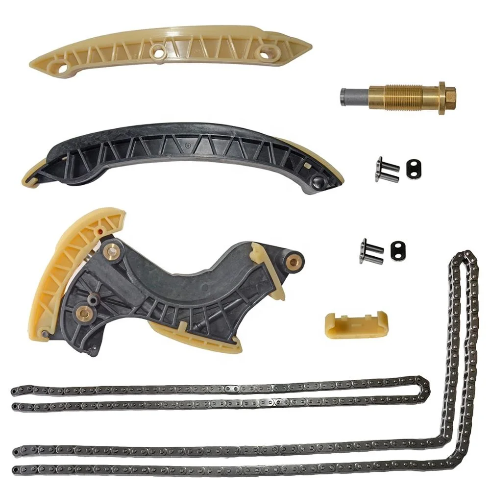 Glossy Timing Chain Kit for M271 W203 W204 E250 C250 SLK250 0009931976 2710520416 2710521016 2710521116 2710500611