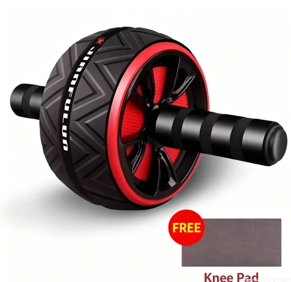 Roda de Exercício Grande para Treino Abdominal em ABS, Equipamento de Ginástica Doméstica para Fortalecimento do Core, Dispositivo Muscular para Fitness, Perda de Peso para Homens e Mulheres