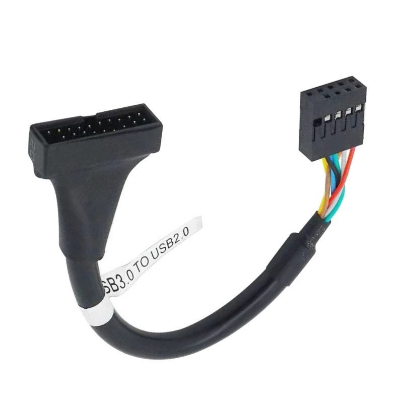 Cáp chuyển đổi mạch chủ thân thiện với ngân sách 20Pin nam sang 9Pin Nữ mở rộng