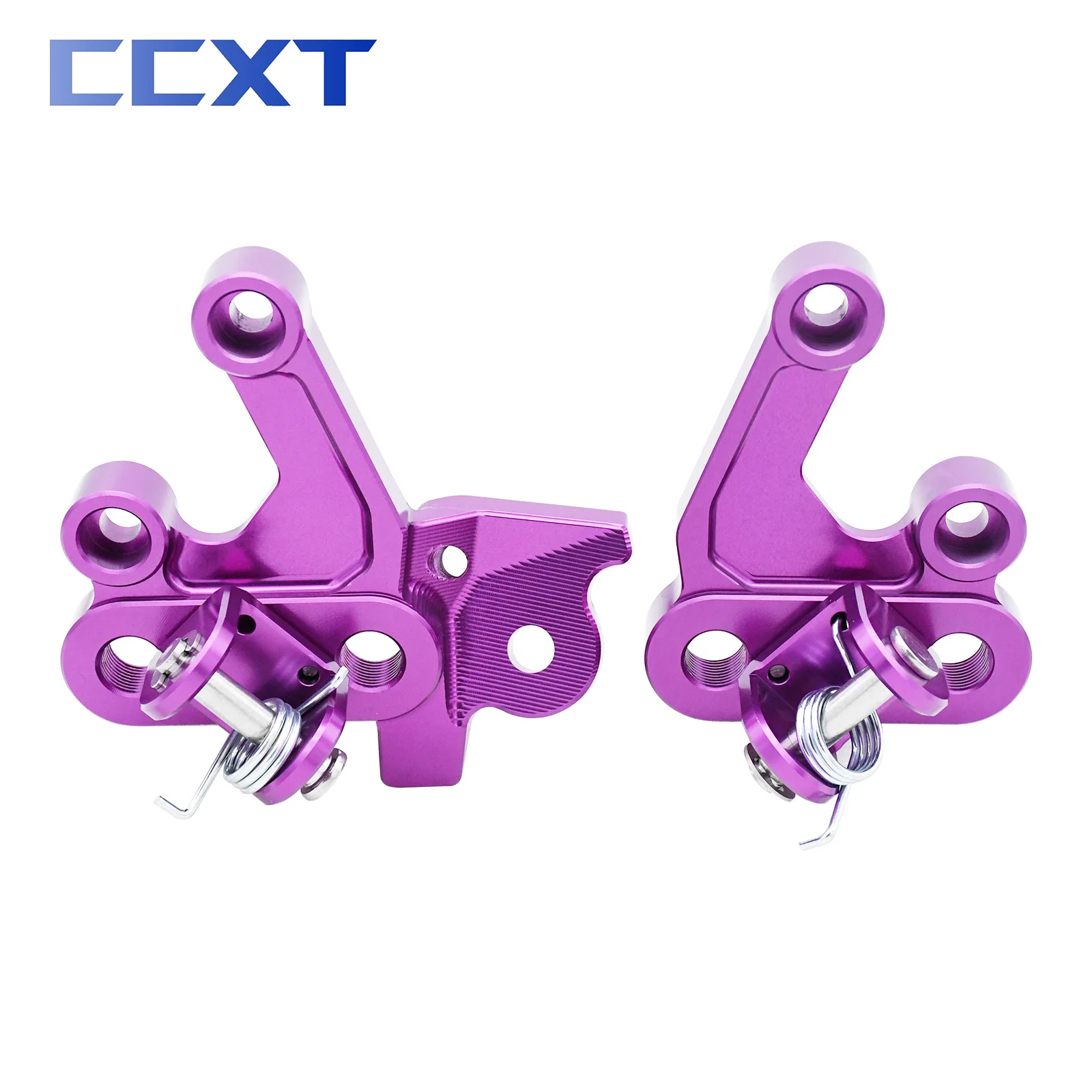 Electric Motocross CNC Foot Pegs Fixing Bracket Rests Pedal Mount Support Bracket For Surron Light Bee X S For Segway X160 X260 image 2
