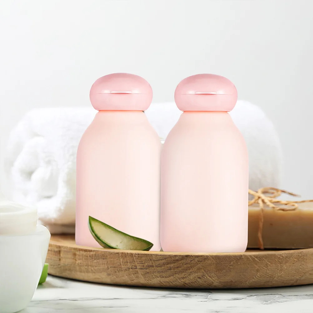 3 個 100 ミリリットル空の詰め替え可能なトラベルボトル漏れ防止プラスチックスクイーズ容器シャンプーコンディショナーローション用 TSA 承認済み