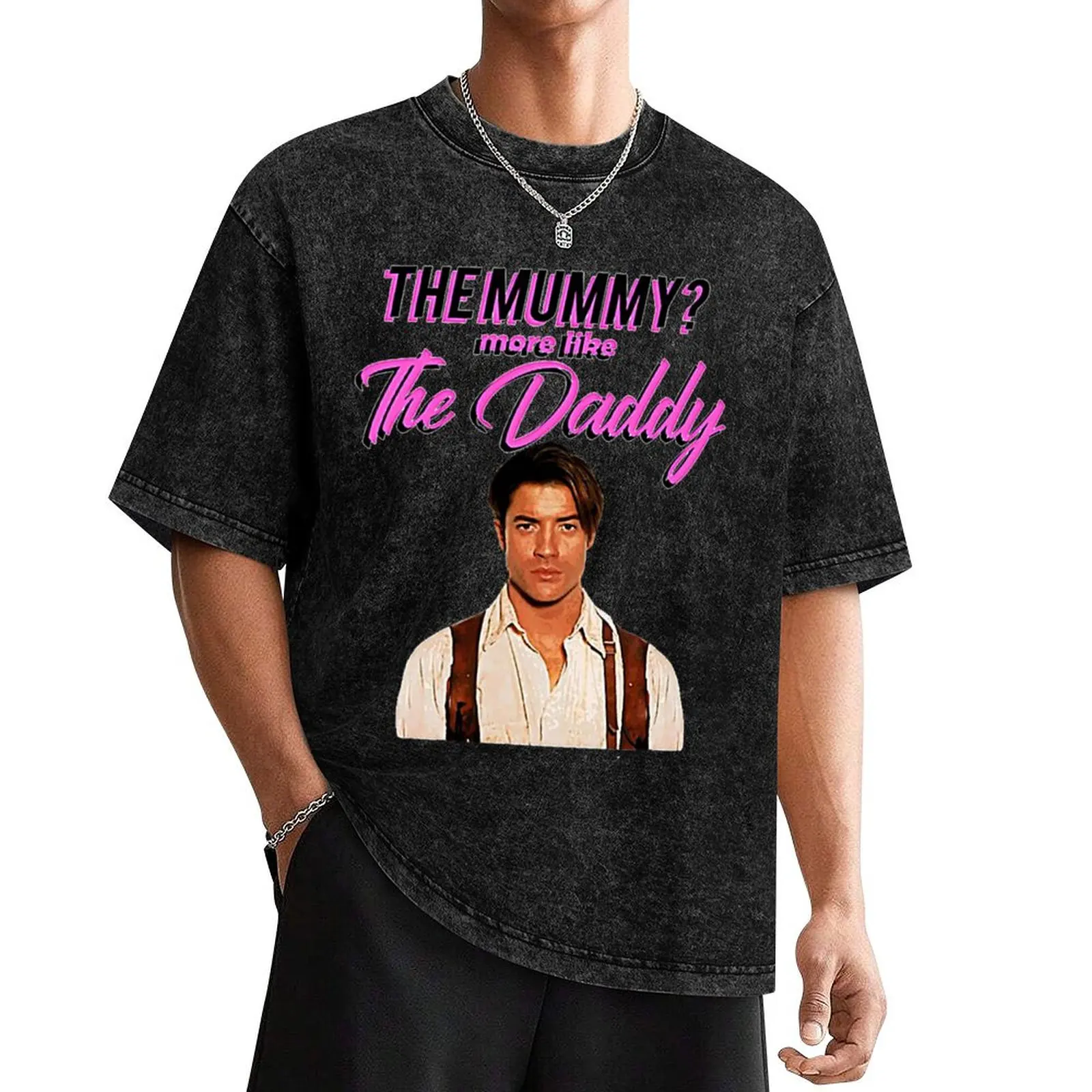 

DADDY THE MUMMY T-Shirt vintage graphic tee plus size clothes anime tshirt t shirts for men graphic