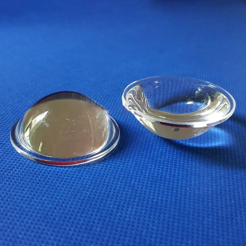 

ZZZZ 54mm Optical Glass Lens Collimator Plano-Convex For Led Projector & Led Lamp