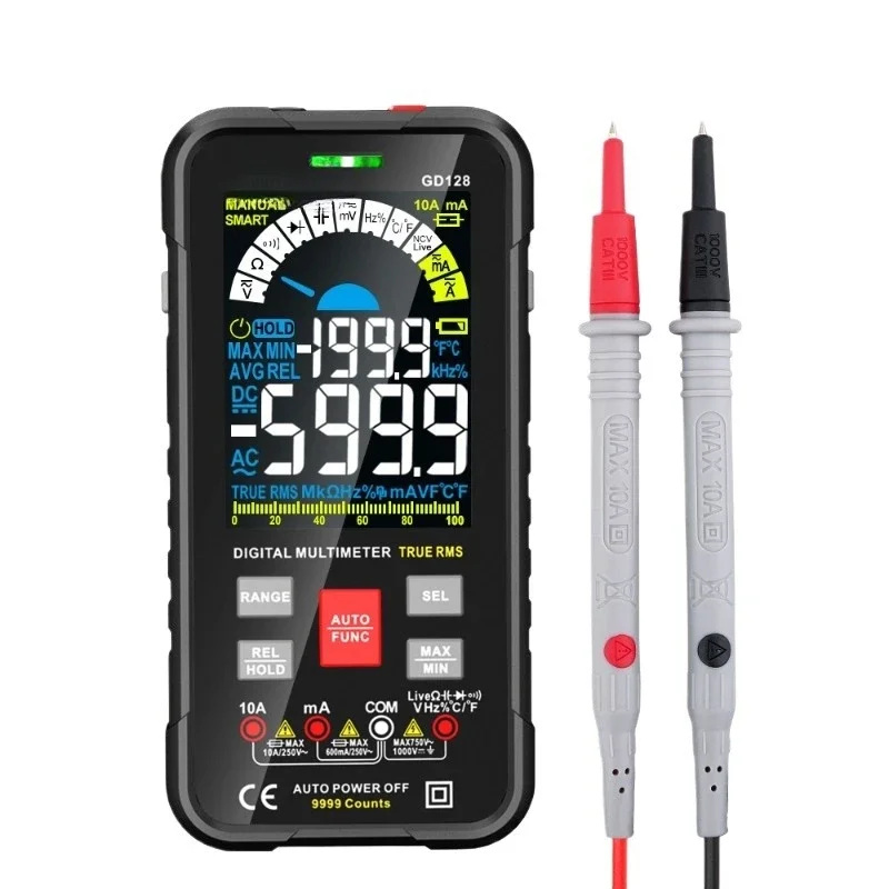 

Digital multimeter high-precision intelligent automatic multi-purpose meter portable universal meter cross-border explosion
