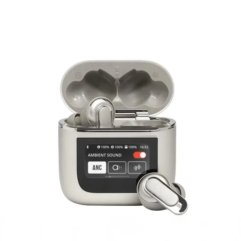 

# Наушники с шумоподавлением, спортивные наушники-вкладыши, гарнитура, умный ЖК-дисплей, сенсорный экран, микрофон, быстрая зарядка, наушники V8