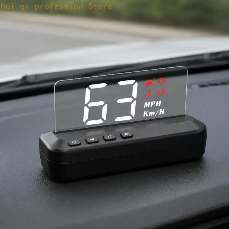 LED Dashboard Head-Up Display with Vehicle Speed and Engine Readouts for Car H8WE