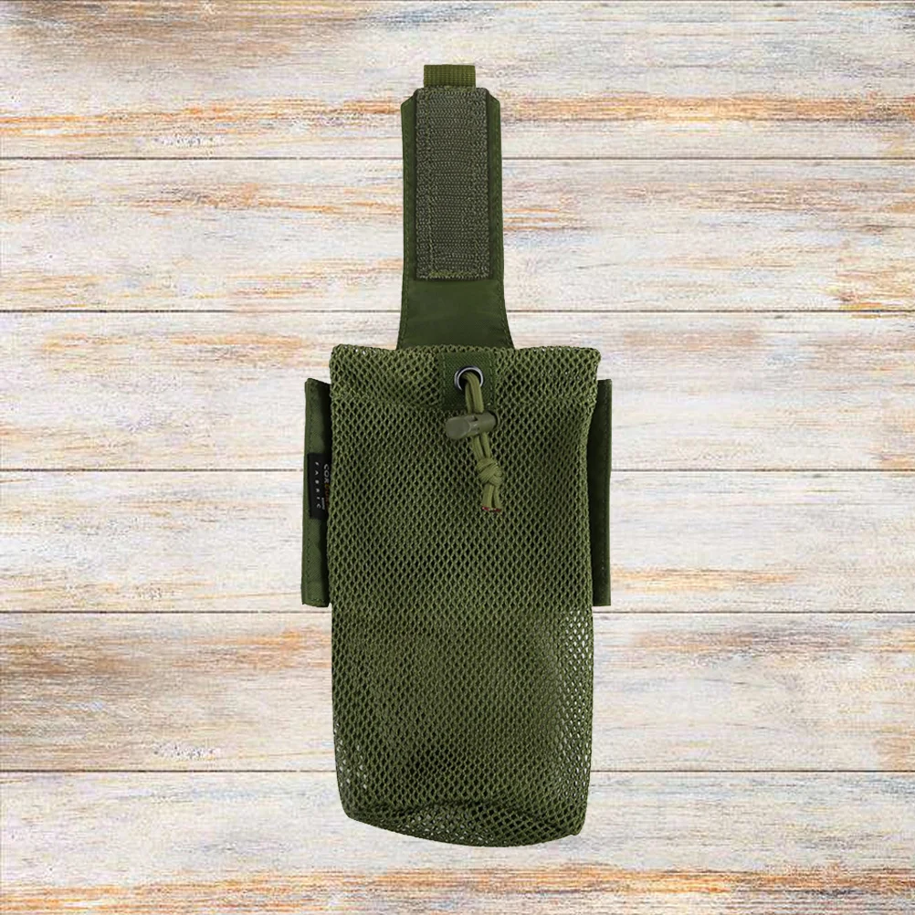 

1Pcs Nylon Water Bottle Pouch Attachment Outdoor Camping Hiking System Vest Tactical Storage Bag Adjustable Buckle