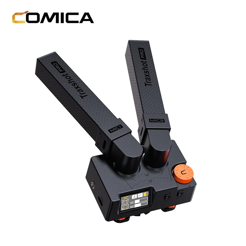 

Comica Traxshot PRO Transformable Shotgun Microphone for Canon Nikon Sony Camera Phone Tablet Computer PC Video Recording