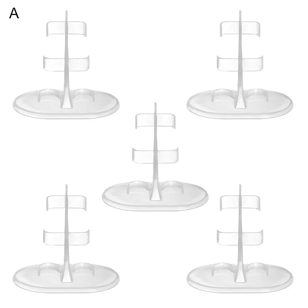 5Pcs/Lot Transparent Plastic Doll Stand Display Holder For Barbie Dolls Stands Doll Accessories Support Leg Holders Kids Toys