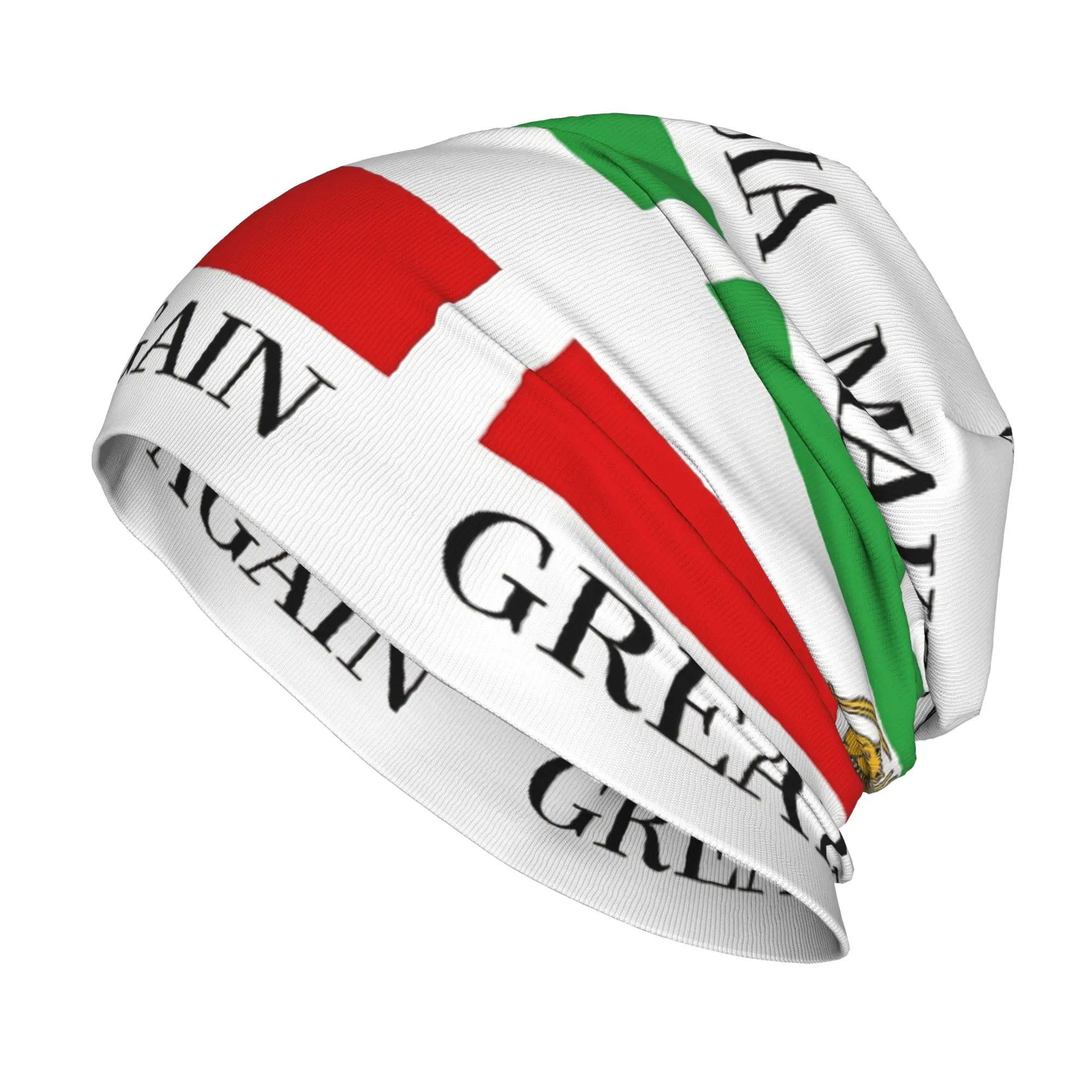 Make Iran Great Again Bonnet Hat Autumn Winter Street Skullies Beanies Hat Shah of Iran Flag for Men Women Summer Head Wrap Caps
