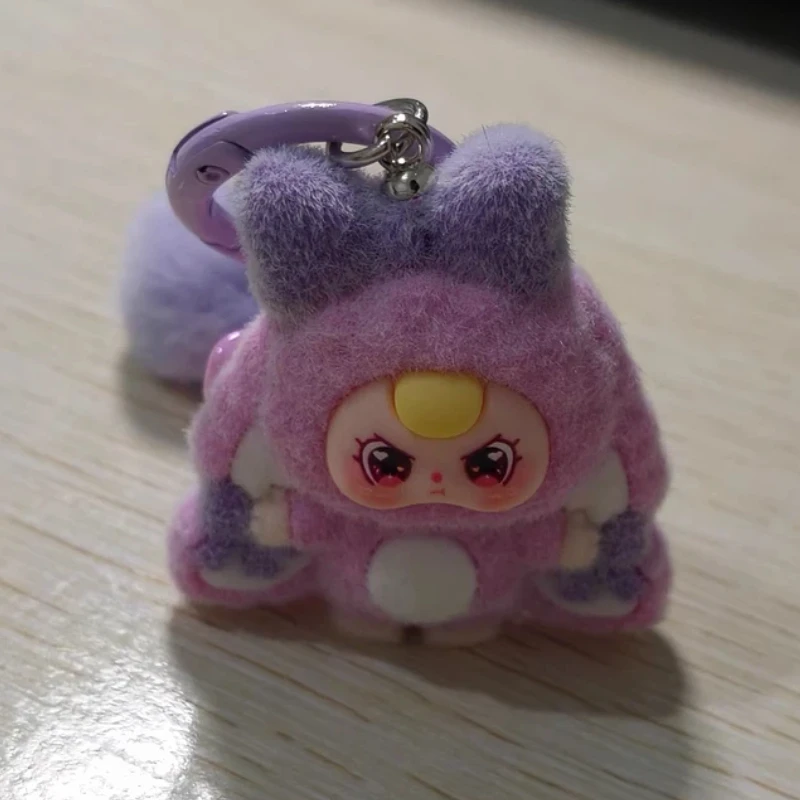 فراشة عقدة نمط أفخم الأذن الكبيرة ثلاث سنوات دمية المفاتيح دمية على ظهره قلادة العصرية لعبة دمية ملحق صغير هدية #2