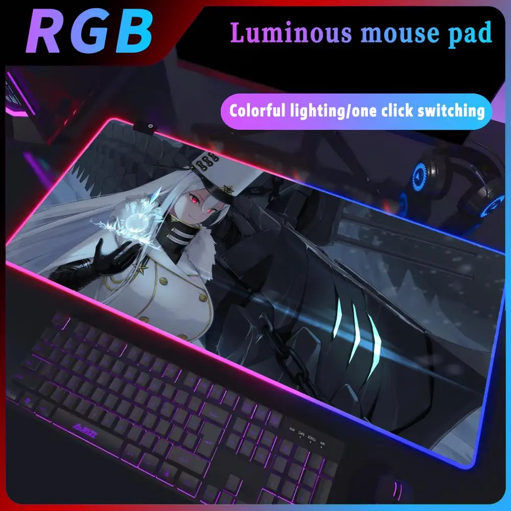 

Rgb Azur Lane Mouse Pad Gamer Gaming Table Keyboard Deskmat Pc Complete Rug Xxl Company Office Back Light Cheap Pc Cabinet Mat