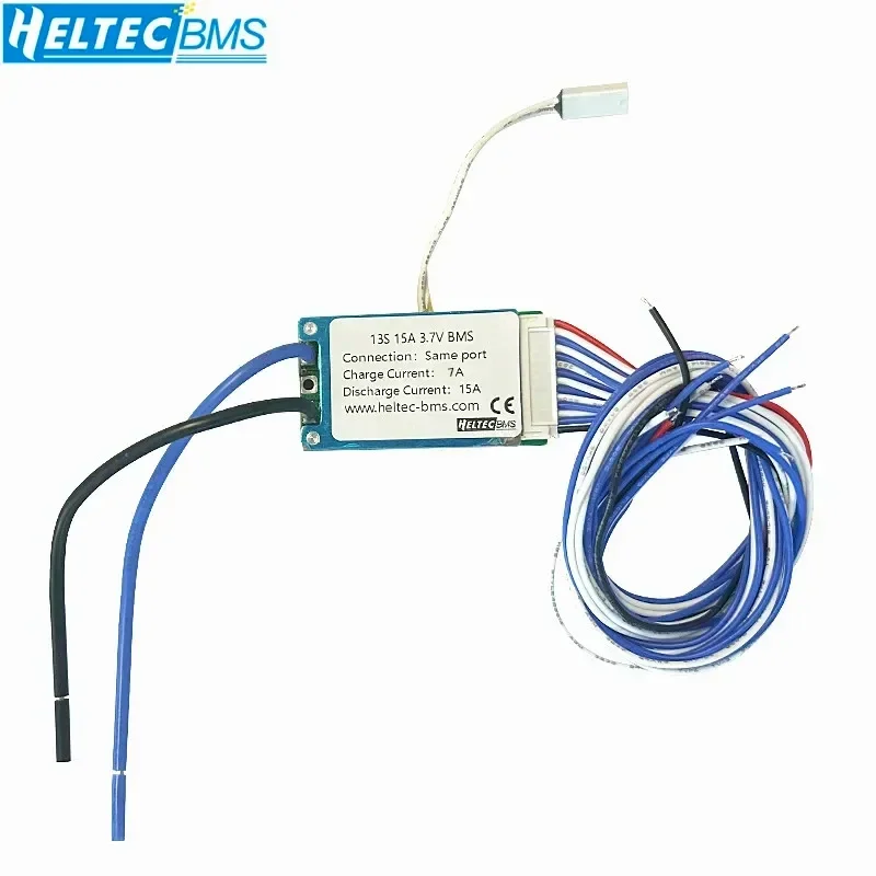

18650 BMS For Ternary lithium pack Electric bicycle Electric vehicle BMS 48V with Temperaure protection BMS 48V 13S 15A