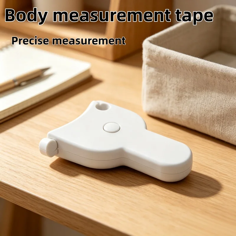 Self-tightening Body Measuring Tape 150cm,Automatic Retractable Tape Ruler for Waist Chest Leg Body Measurement