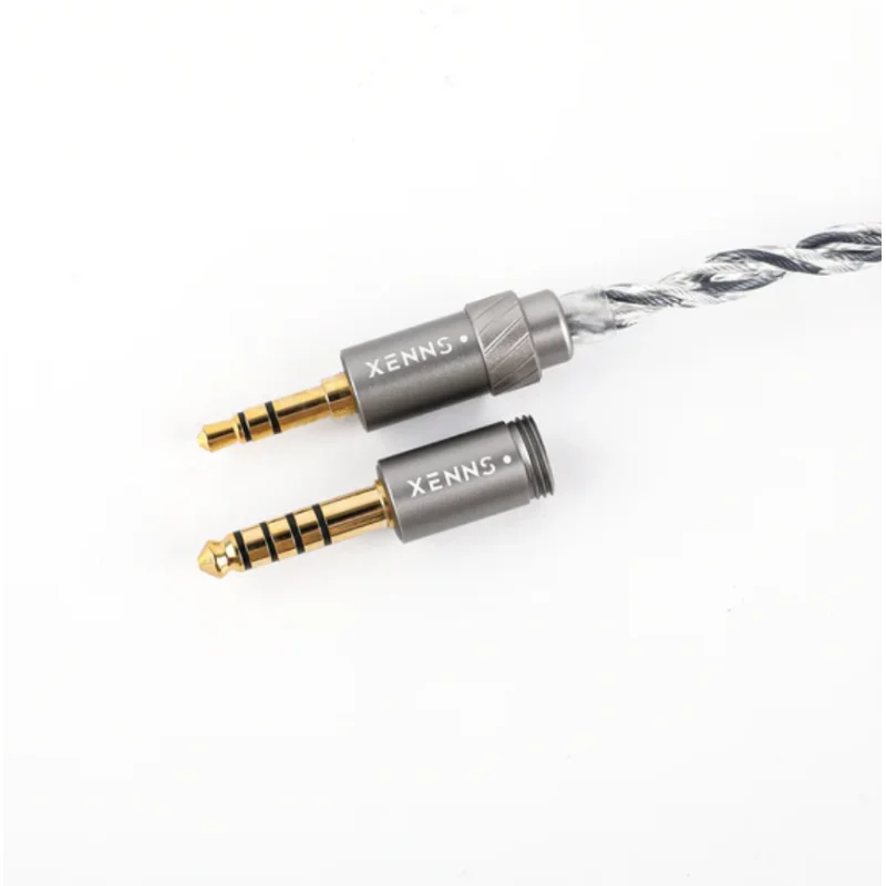 Xenns Mangird Tea Pro 2024 Atualizado 6BA + 2DD Híbrido de alto desempenho IEM Hifi Fones de ouvido com cabo personalizado Xenns