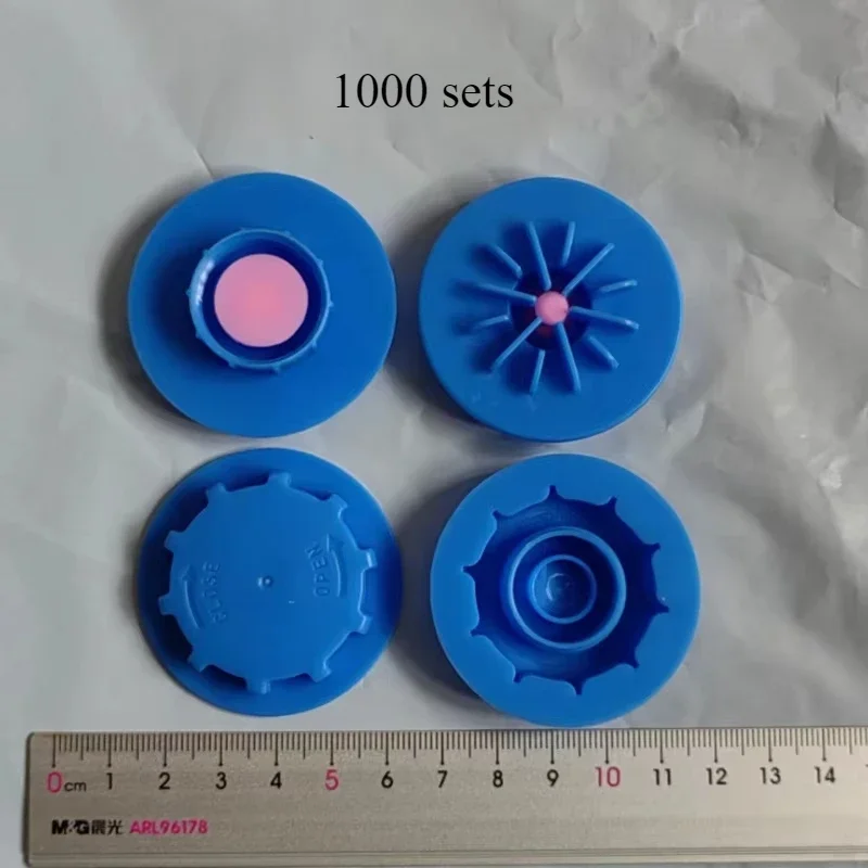 NONE 50 sätze/los 3-Schicht Auslaufsicher 33mm Silikon Versiegelt Ventil Vakuum Kompression Lagerung Tasche Lebensmittel Erhaltung Liefert Großhandel 5