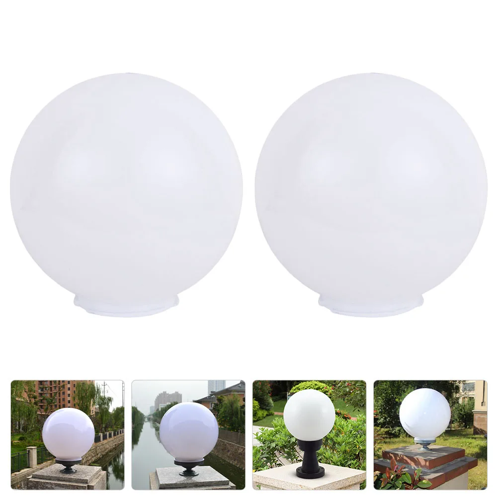 

2pcs Waterproof Wall Light Lamp Shades Durable Acrylic Lamp Covers Easy Install For Bedroom Living Room
