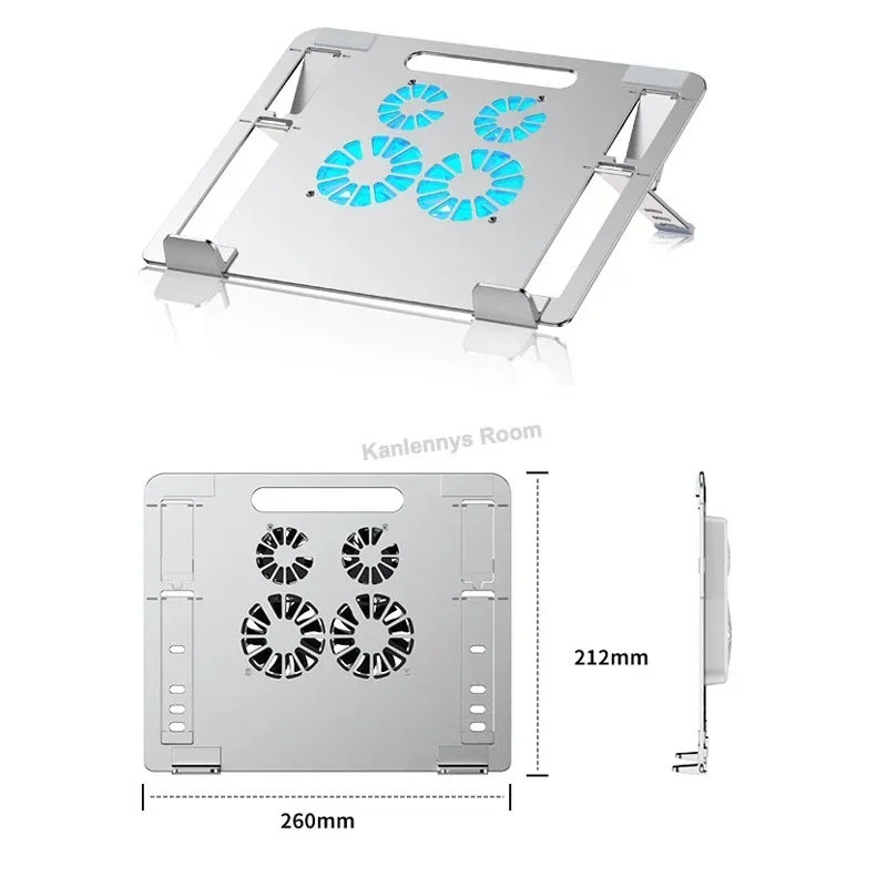 Imagem -06 - Portátil Multi Altura Ajustável Tablet Notebook Universal Jogo Cooler Suporte para Ipad Mini Portátil Ventilador de Refrigeração Suporte Novo Z23a