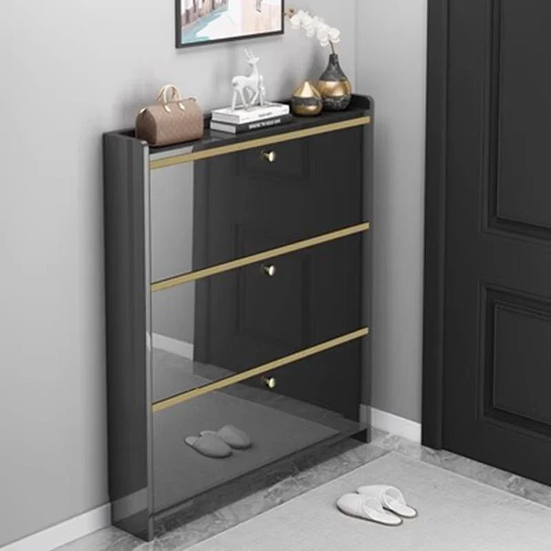 

Space Saving Shoe Rack Cabinets Organizer Entryway Cabinet Shoe Rack Cupboards Entrance Meuble De Rangement Home Furniture