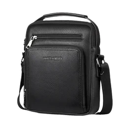 Nieuwe Heren Crossbody Tas Hoge Kwaliteit Pu Multi Functionele Heren Schoudertas Hot Sale