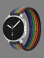Braided Solo Loop for Samsung Galaxy watch 8 Strap 44mm 40mm Elastic Wrist belt bracelet correa Galaxy watch 8 classic 46mm Band
