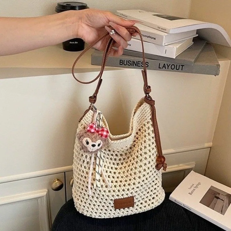 

Vintage Chic Diaper Bag For Women Designer Crossbody Bag Luxury Leather Handbag Minimalist Elegant Large Capacity Tote