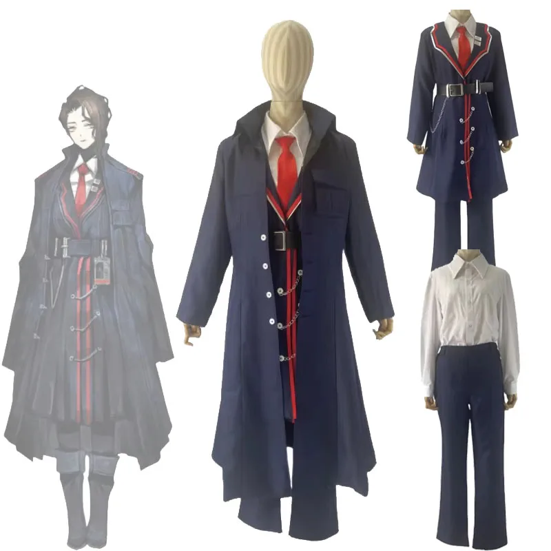 Disfraz de Cosplay de Hermann de Limbus Company, Conjunto de Uniforme del Director de N Company, Juego de Rol, Talla para Mujer, Trajes de Escenario de Hermann